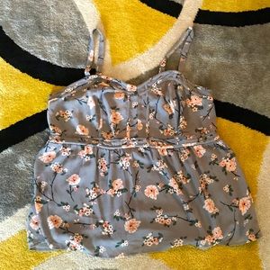 Torrid Baby Doll Floral Cami